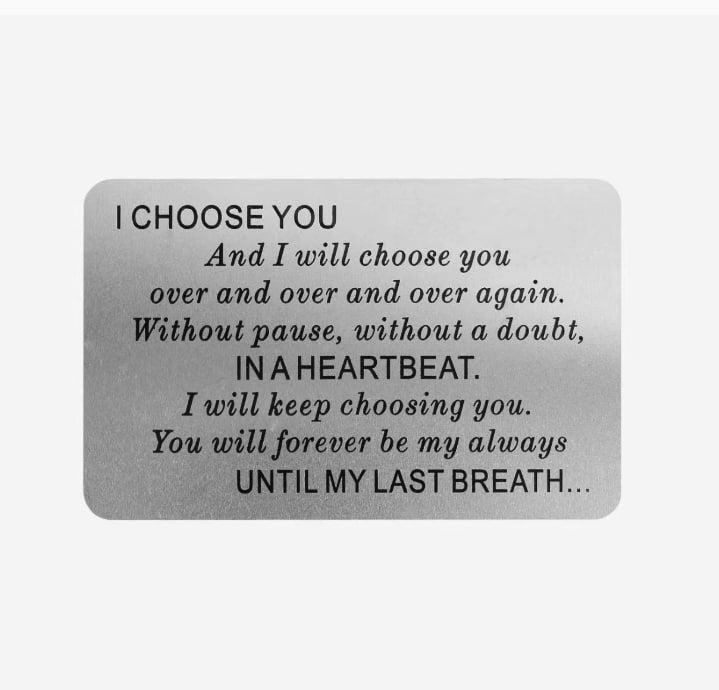 I Choose You: Always