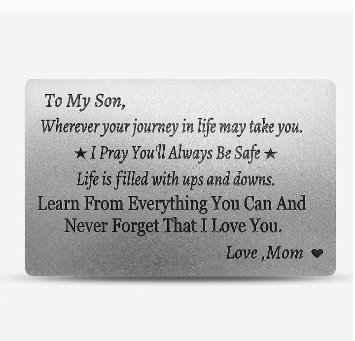 To My Son: Safe Through Life