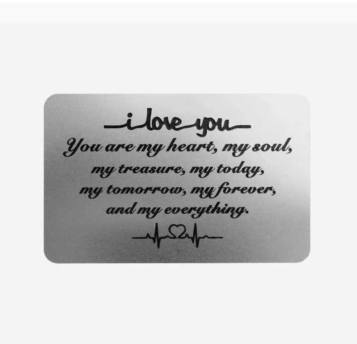 I Love You: My Heart, My Soul (Heartbeat Design)