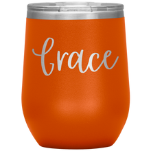 Load image into Gallery viewer, Grace Custom Wine Tumbler