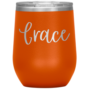 Grace Custom Wine Tumbler