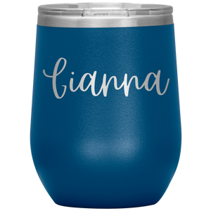 Gianna Custom Wine Tumbler