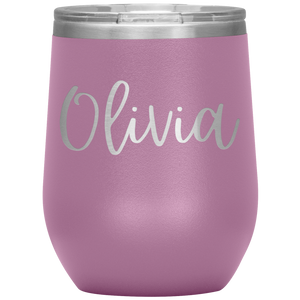 Olivia Custom Wine Tumbler