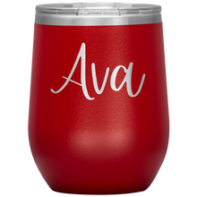 Load image into Gallery viewer, Ava Custom Wine Tumbler
