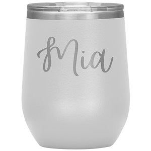 Mia Custom Wine Tumbler