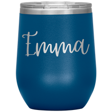 Load image into Gallery viewer, Emma Custom Wine Tumbler