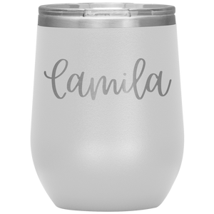 Camila Custom Wine Tumbler