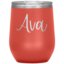 Load image into Gallery viewer, Ava Custom Wine Tumbler