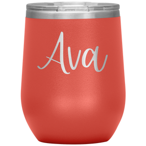 Ava Custom Wine Tumbler