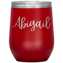 Load image into Gallery viewer, Abigail Custom Wine Tumbler