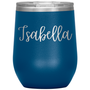 Isabella Custom Wine Tumbler