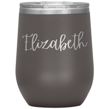 Load image into Gallery viewer, Elizabeth Custom Wine Tumbler