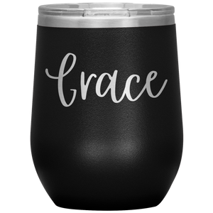 Grace Custom Wine Tumbler