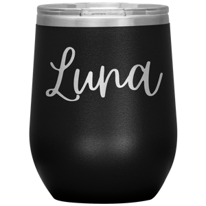 Luna Custom Wine Tumbler