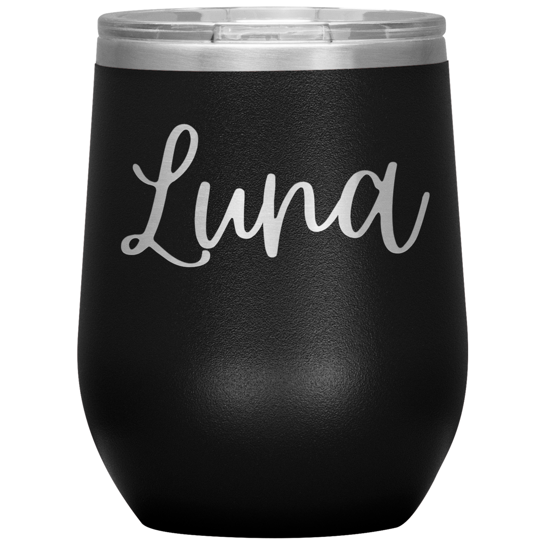 Luna Custom Wine Tumbler