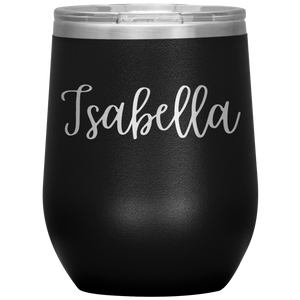 Isabella Custom Wine Tumbler