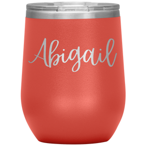 Abigail Custom Wine Tumbler