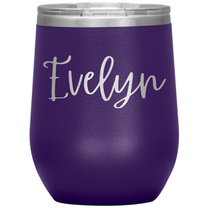 Evelyn Custom Wine Tumbler
