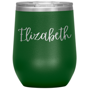 Elizabeth Custom Wine Tumbler