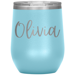 Olivia Custom Wine Tumbler