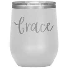 Load image into Gallery viewer, Grace Custom Wine Tumbler