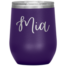 Load image into Gallery viewer, Mia Custom Wine Tumbler