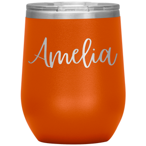 Mom Custom Wine Tumbler