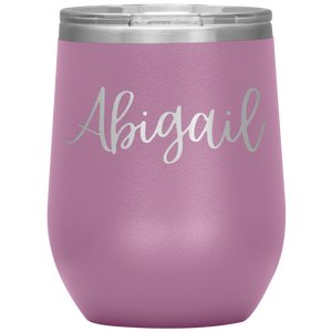 Abigail Custom Wine Tumbler