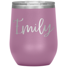 Load image into Gallery viewer, Emily Custom Wine Tumbler