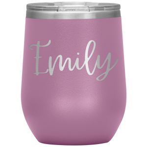Emily Custom Wine Tumbler