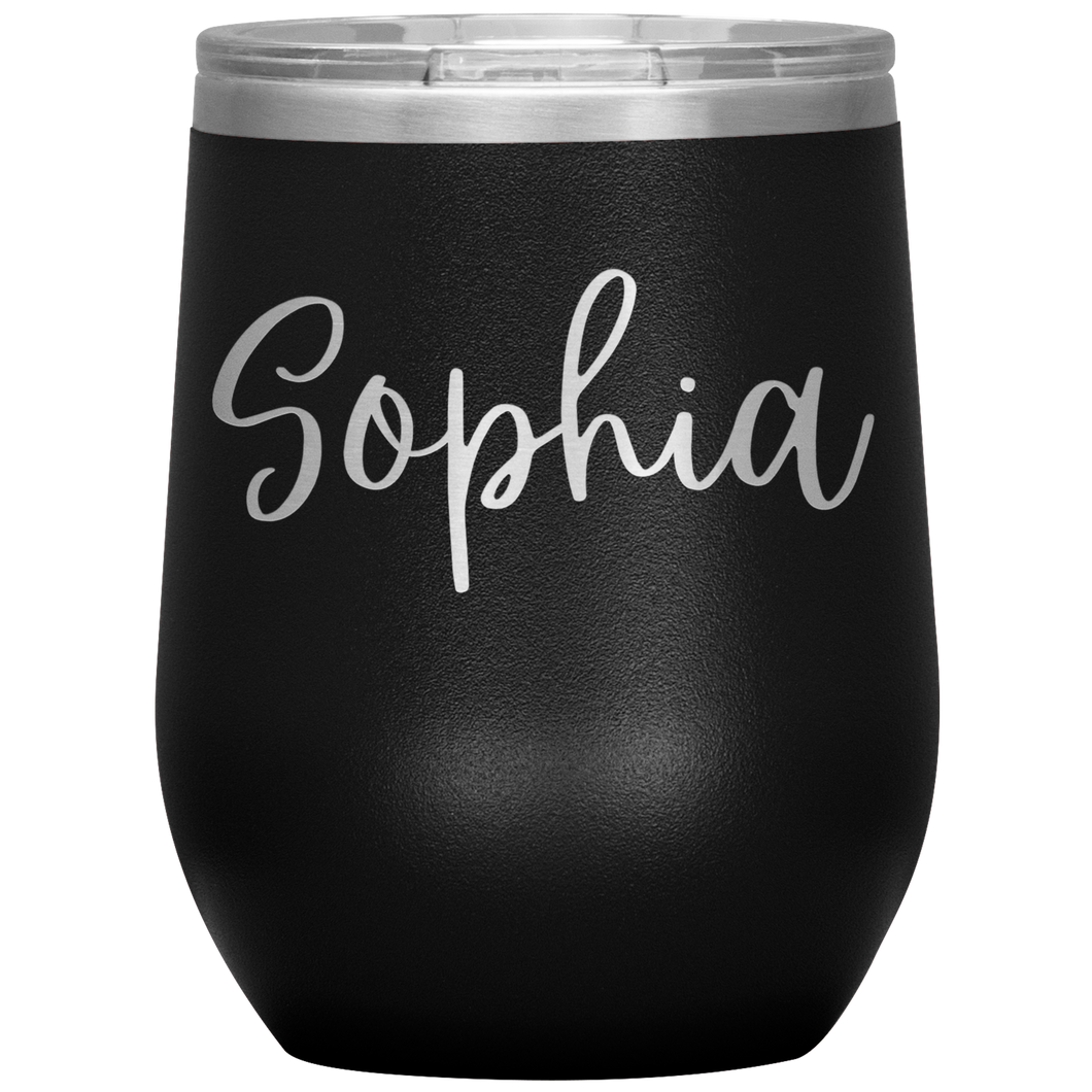Sophia Custom Wine Tumbler