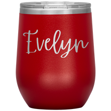 Load image into Gallery viewer, Evelyn Custom Wine Tumbler
