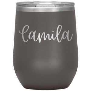 Camila Custom Wine Tumbler