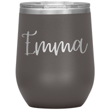 Load image into Gallery viewer, Emma Custom Wine Tumbler