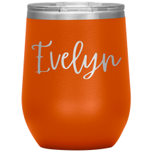 Load image into Gallery viewer, Evelyn Custom Wine Tumbler