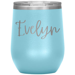 Evelyn Custom Wine Tumbler