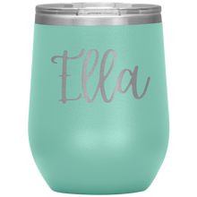 Load image into Gallery viewer, Ella Custom Wine Tumbler