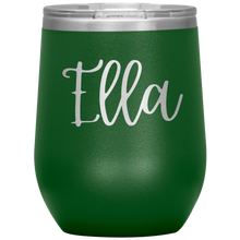 Load image into Gallery viewer, Ella Custom Wine Tumbler