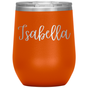 Isabella Custom Wine Tumbler