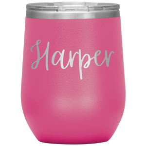 Harper Custom Wine Tumbler