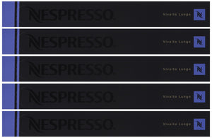 Nespresso Vivalto Lungo, Pack of 5, 5 x 10 Capsules