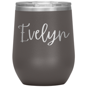 Evelyn Custom Wine Tumbler