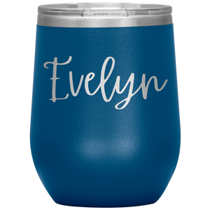 Evelyn Custom Wine Tumbler