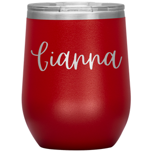 Gianna Custom Wine Tumbler