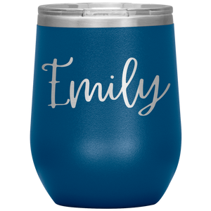 Emily Custom Wine Tumbler