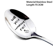 Load image into Gallery viewer, Personalized Laser Love Engraved Spoons