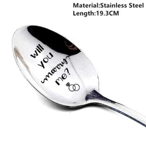 Personalized Laser Love Engraved Spoons