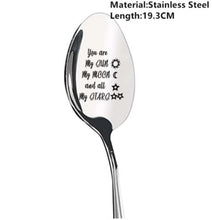 Load image into Gallery viewer, Personalized Laser Love Engraved Spoons