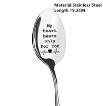 Load image into Gallery viewer, Personalized Laser Love Engraved Spoons