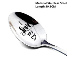 Load image into Gallery viewer, Personalized Laser Love Engraved Spoons